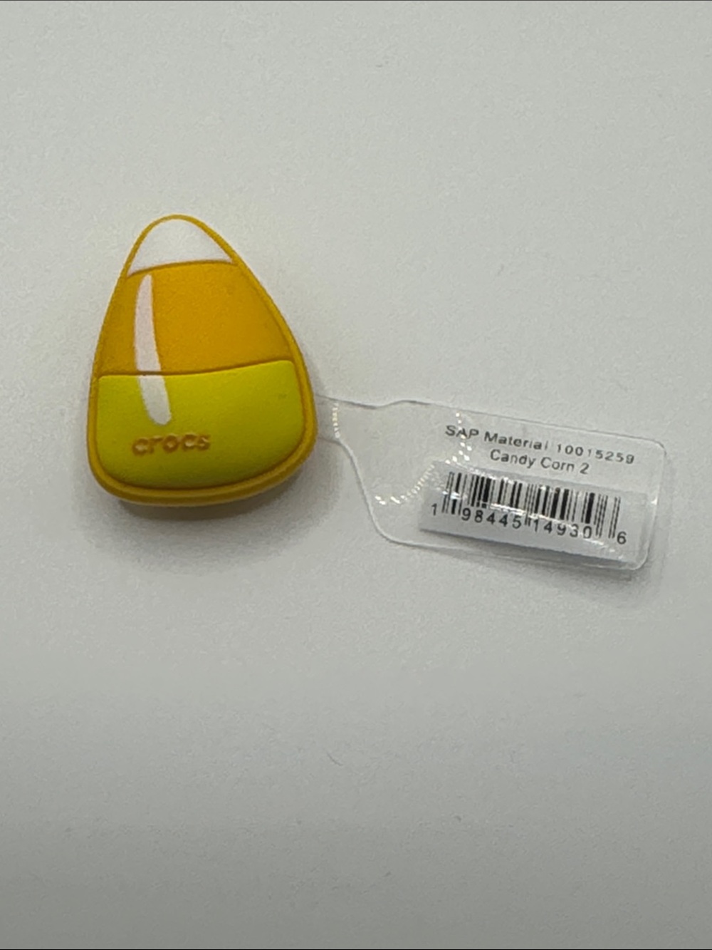 CROCS Candy Corn Jibbitz Charm - Yellow & Orange